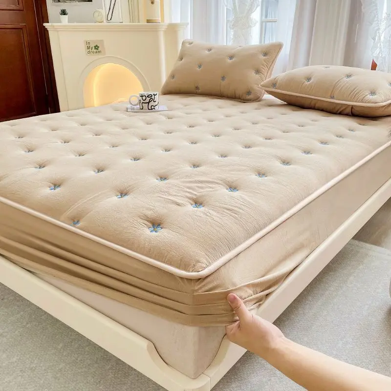 Housse de Matelas Coton Geométrique SEROLO
