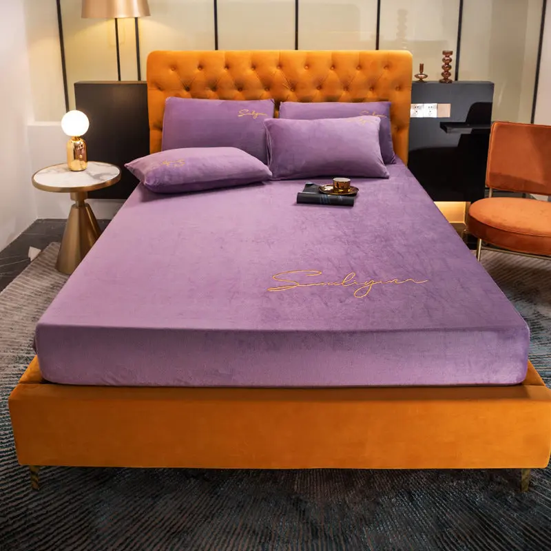 Housse Matelas Velours Moderne VELAVIA