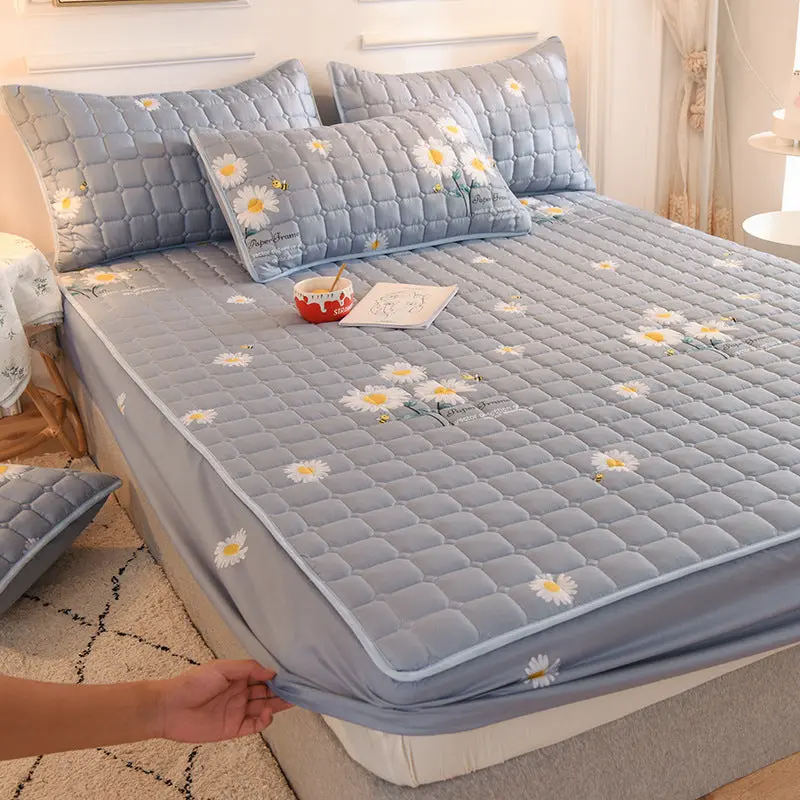 Housse de Matelas Imperméable Coton QUILIA