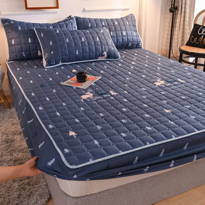 Housse de Matelas Imperméable Coton QUILIA