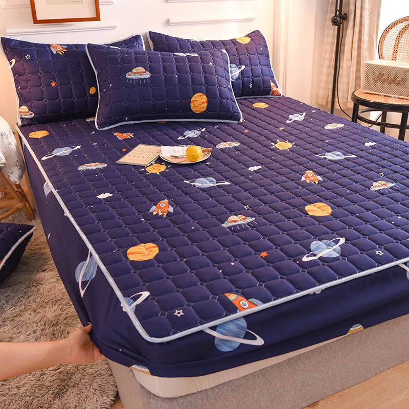 Housse de Matelas Imperméable Coton QUILIA