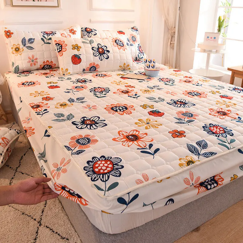Housse de Matelas Imperméable Coton QUILIA