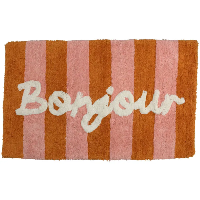 Bonjour bademåtte i bomuld – Kersten