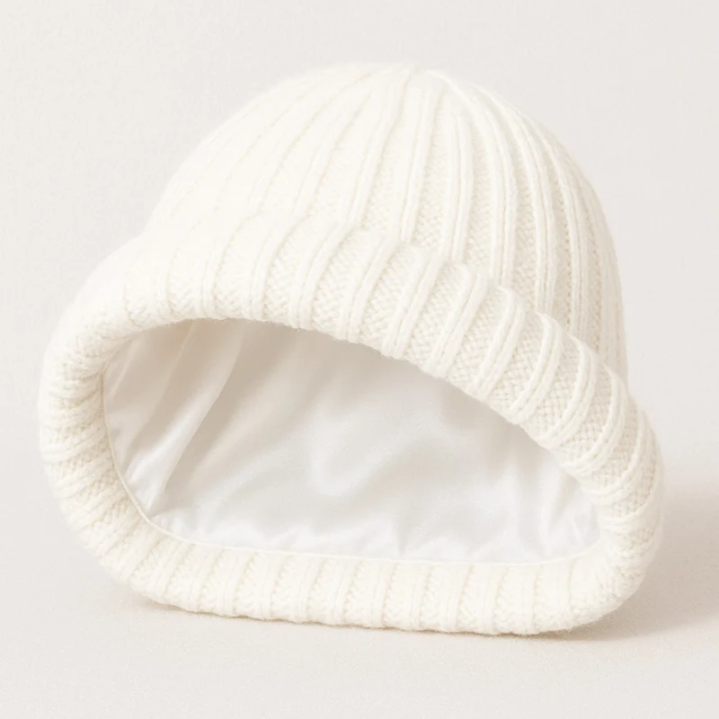 Bonnet cachemire et soie