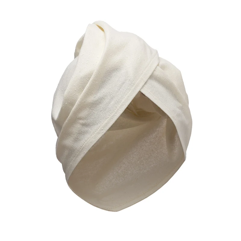 Serviette cheveux absorbante en soie