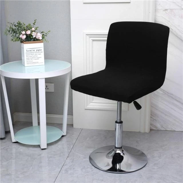 Housse pour Tabouret de Bar Noir