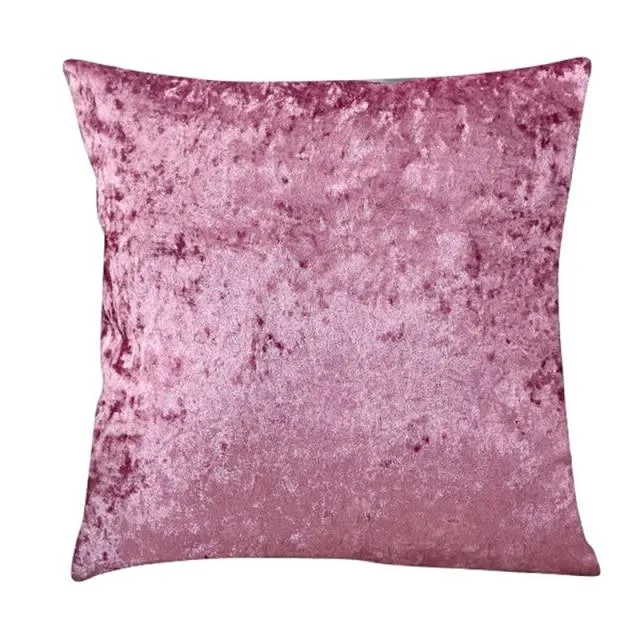 Housse de Coussin Velours de Glace 40x40cm