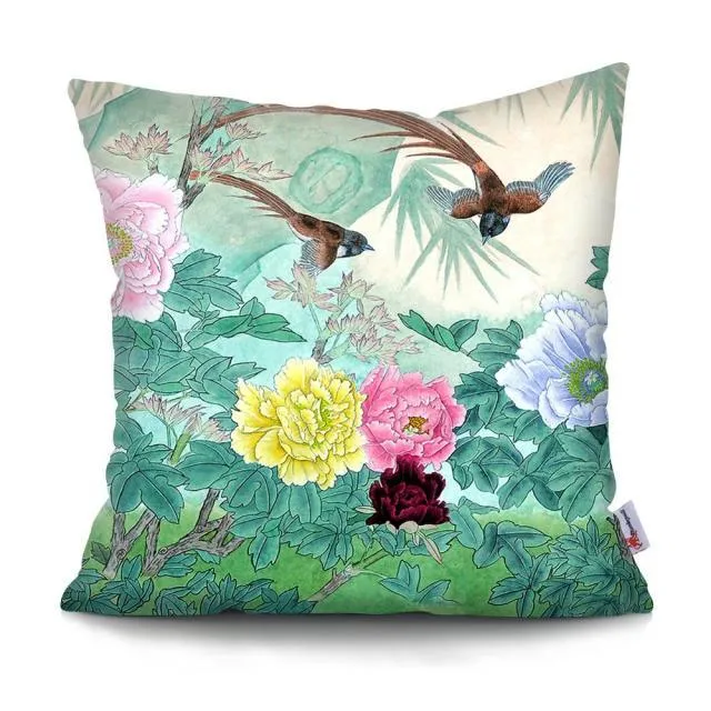 Housse de Coussin 45x45 Tropical