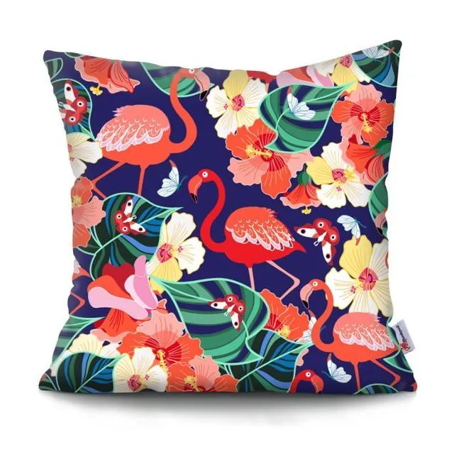 Housse de Coussin 45x45 Tropical