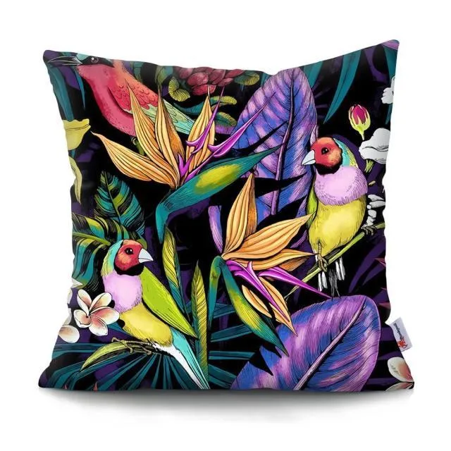 Housse de Coussin 45x45 Tropical