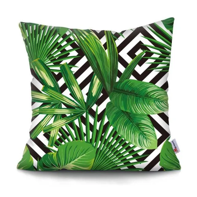 Housse de Coussin 45x45 Tropical