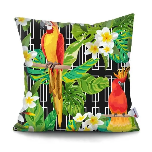 Housse de Coussin 45x45 Tropical
