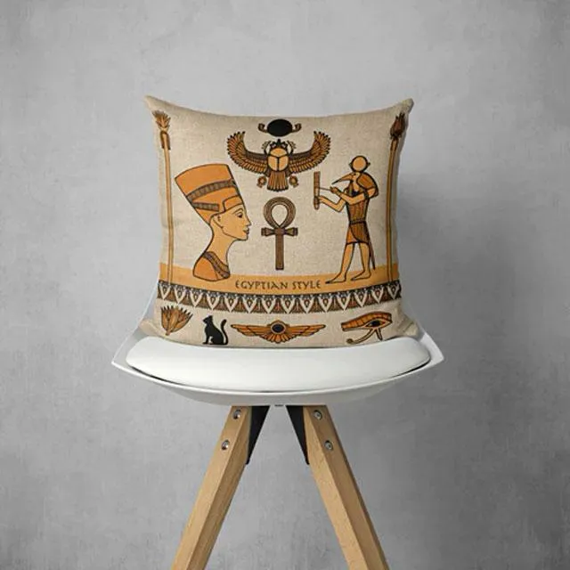 Housse de Coussin 45x45 Égyptien