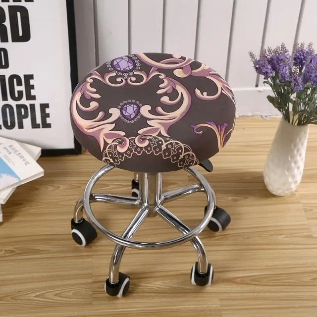 Housse de Tabouret Rond Lara