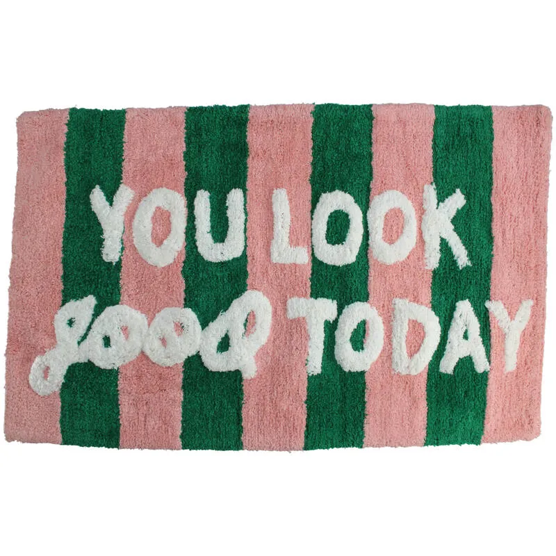 You Look Good bademåtte i bomuld – Kersten
