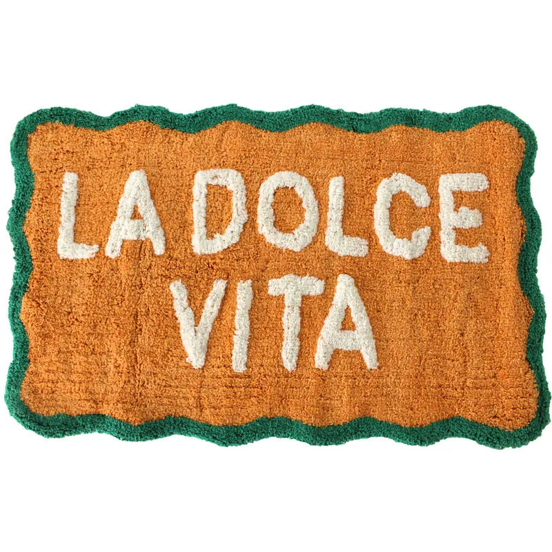 La Dolce Vita bademåtte i bomuld – Kersten