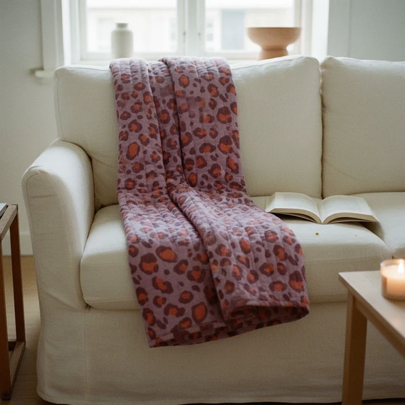 Leopard plaid i bomuld – EJA