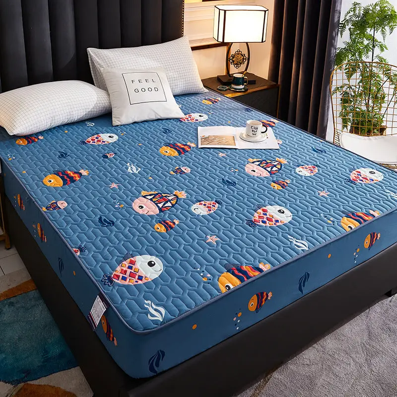 Housse Matelas Coton Quilted AMARI