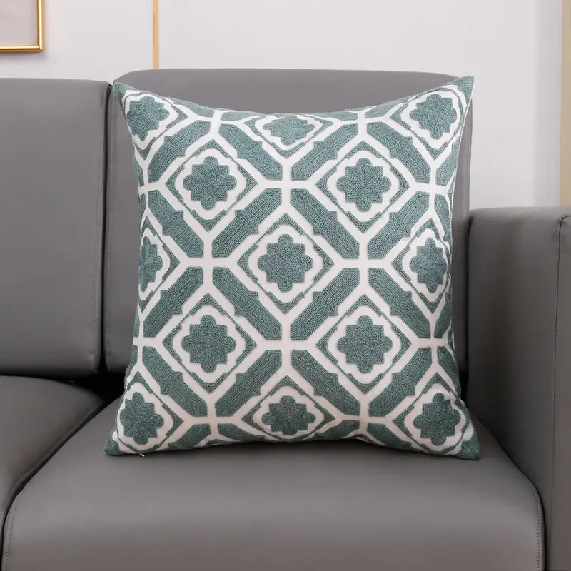Housse de Coussin Broderie TOUVEL