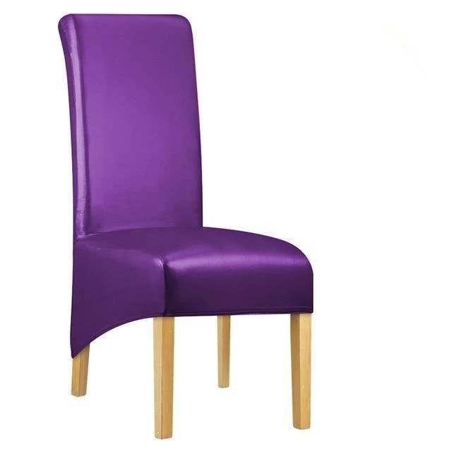Housse de Chaise Grande Taille Simili Cuir