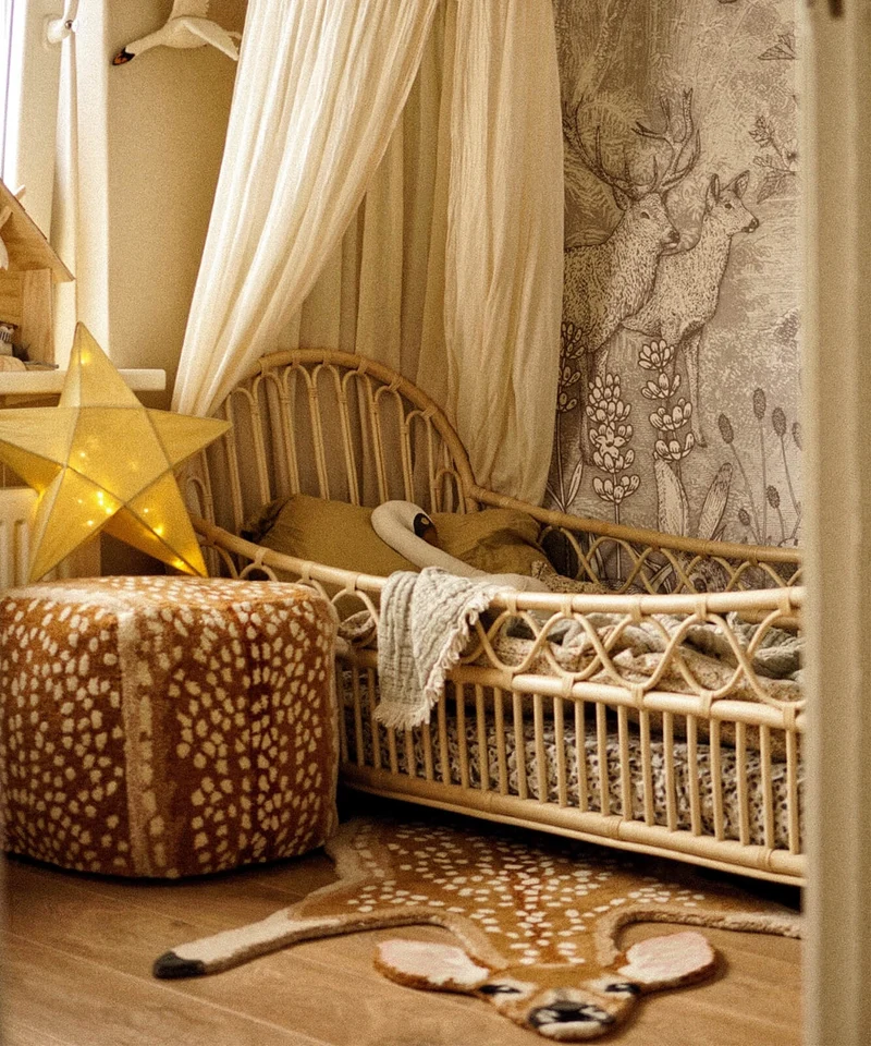 Bambi tæppe i uld – Doing Goods