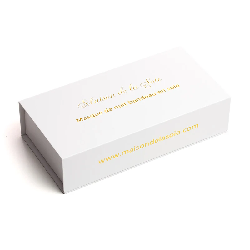 Masque de nuit bandeau en soie