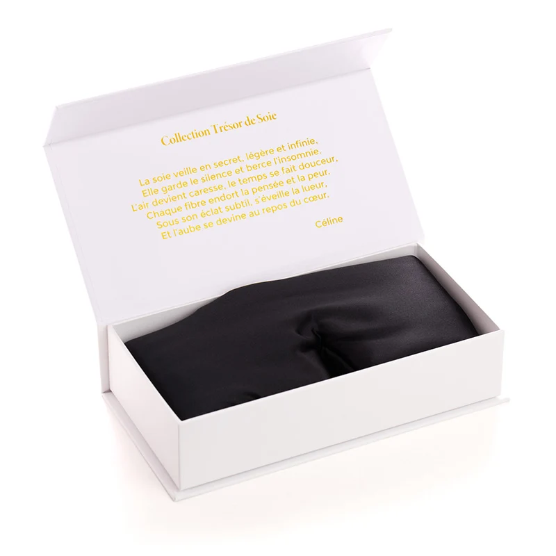 Masque de nuit bandeau en soie
