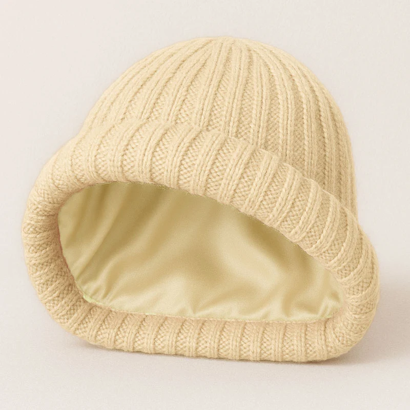 Bonnet cachemire et soie