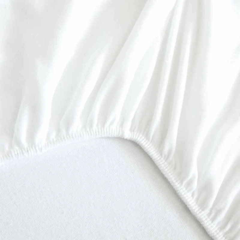 Alèse protège matelas en flanelle molletonée 100% coton bio Blanc