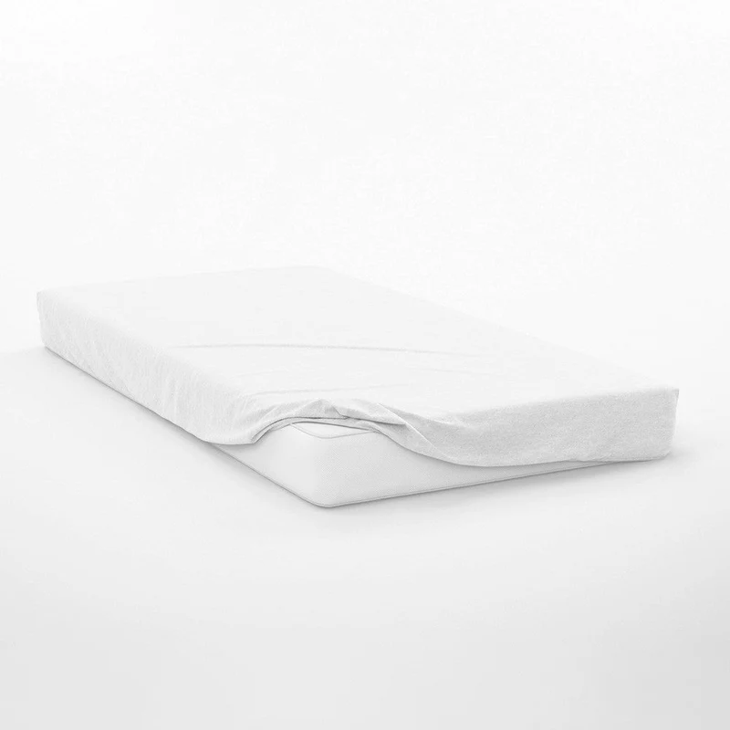 Alèse protège matelas en flanelle molletonée 100% coton bio Blanc