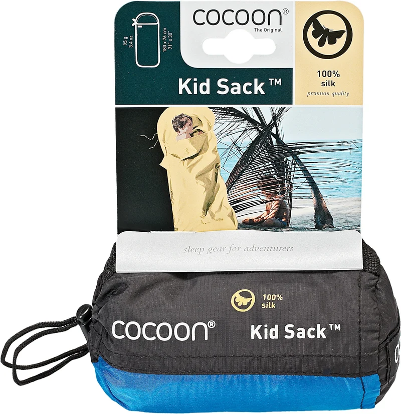 Drap de sac de couchage en soie enfant - Cocoon