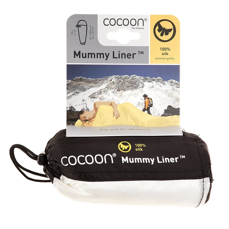 Drap de sac de couchage en soie standard Sarcophage - Cocoon