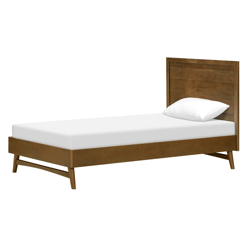 Lit Simple Palma - Noyer Naturel
