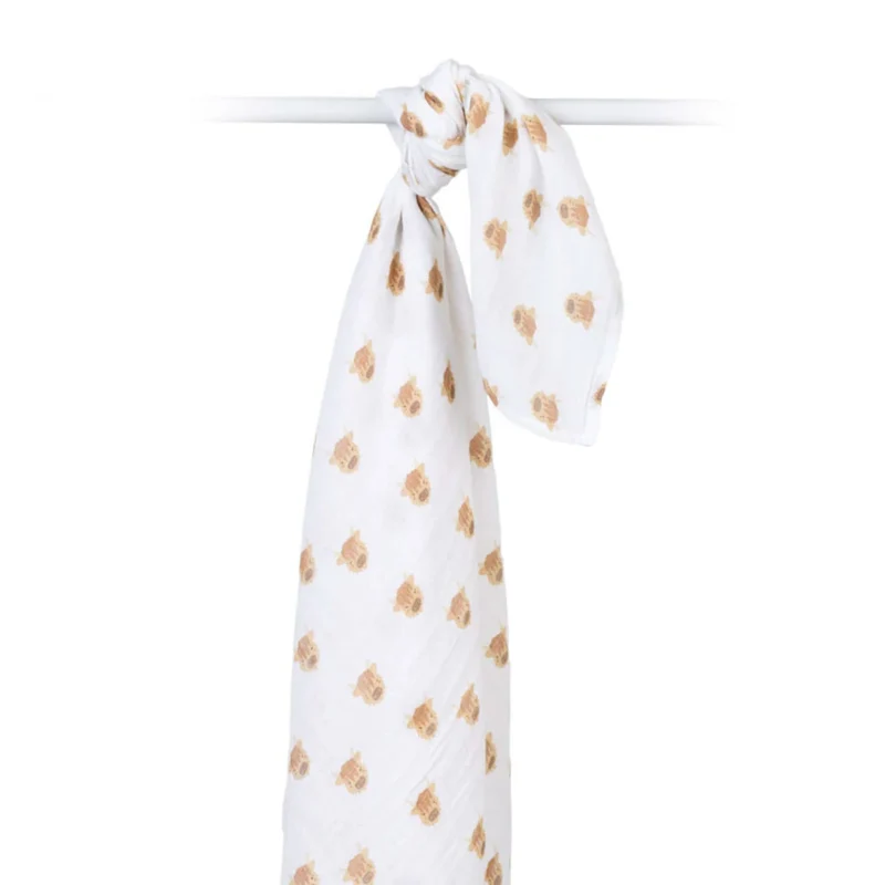 Couverture Mousseline - Vache Highland