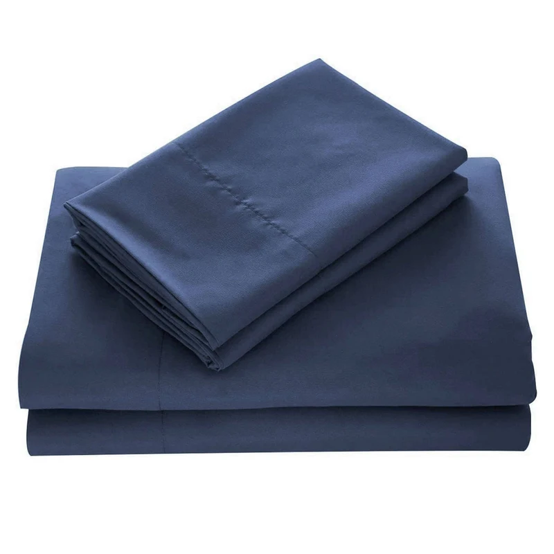 Ensemble de Draps Lit Double - Denim