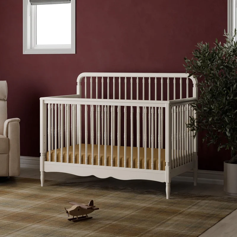 Couchette Convertible Liberty 4-en-1 - Blanc Chaud