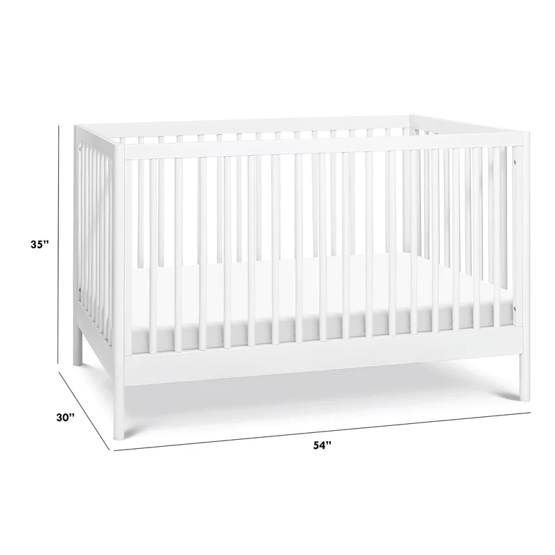 Couchette Convertible 3-en-1 Birdie - Blanc