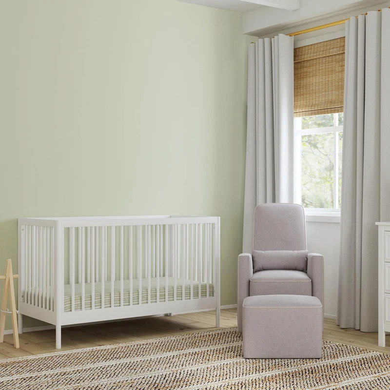 Couchette Convertible 3-en-1 Birdie - Blanc