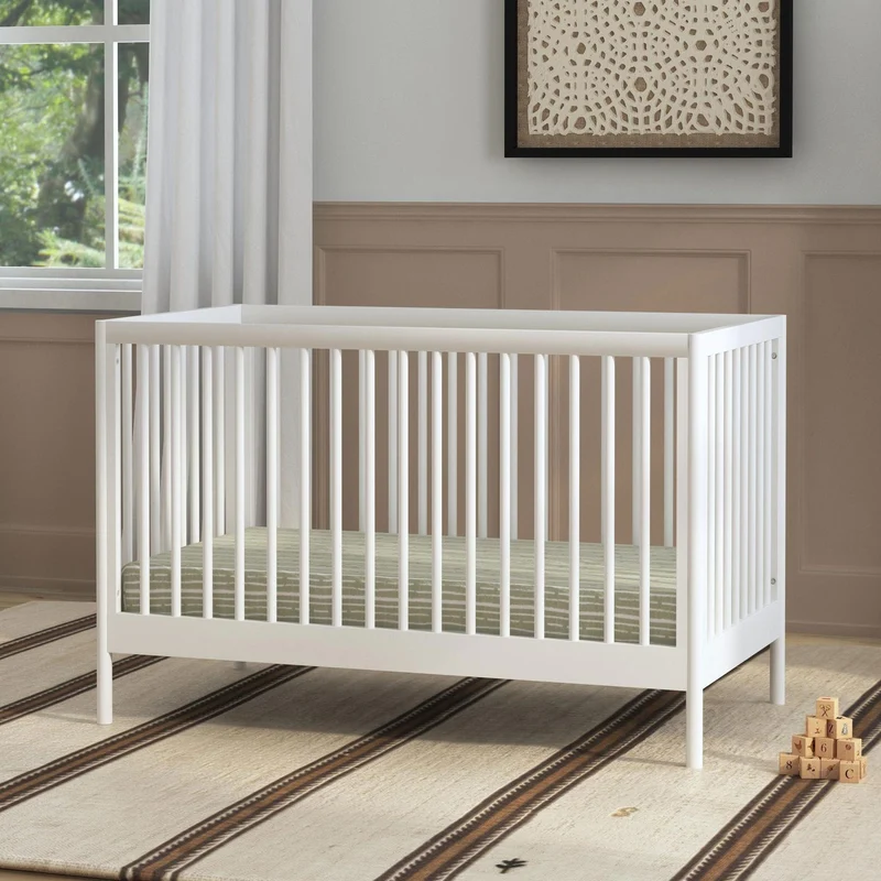 Couchette Convertible 3-en-1 Birdie - Blanc