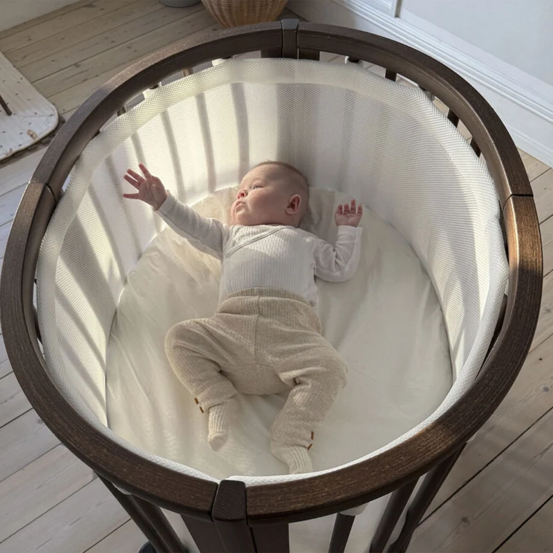 Mini Couchette Stokke® Sleepi™ V3 avec Matelas - Brun