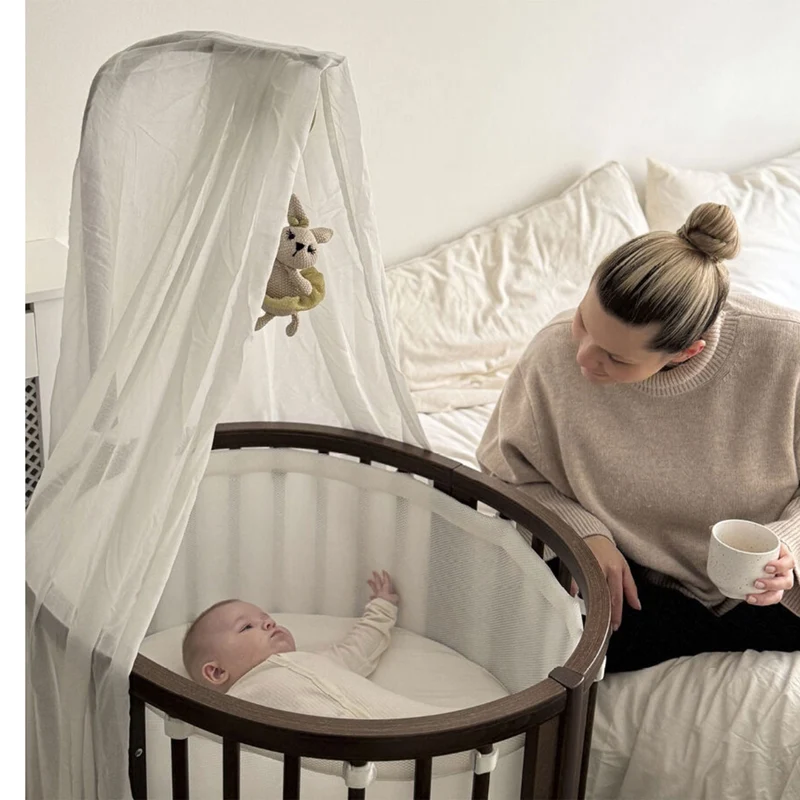 Mini Couchette Stokke® Sleepi™ V3 avec Matelas - Brun