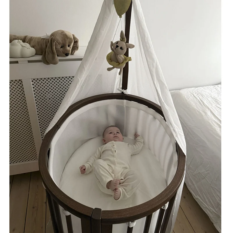 Mini Couchette Stokke® Sleepi™ V3 avec Matelas - Brun