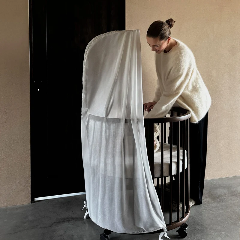 Mini Couchette Stokke® Sleepi™ V3 avec Matelas - Brun