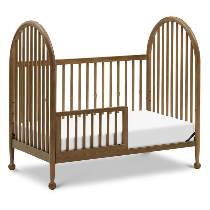 Couchette Convertible 3-en-1 Alouette - Noyer Naturel