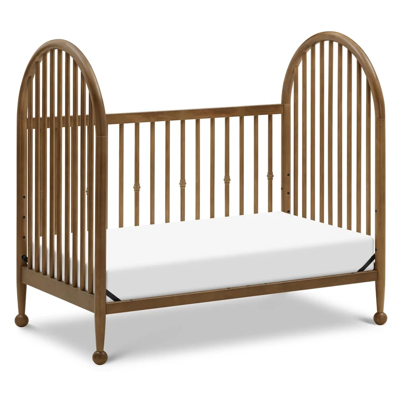 Couchette Convertible 3-en-1 Alouette - Noyer Naturel