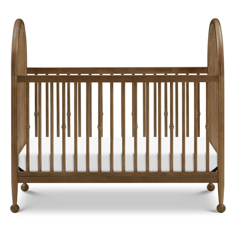 Couchette Convertible 3-en-1 Alouette - Noyer Naturel