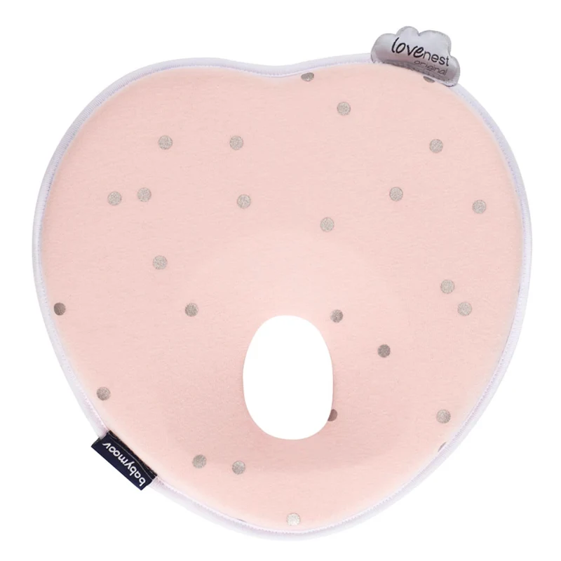 Coussin de Support Ergonomique Coeur - Rose