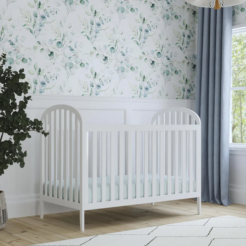 Couchette Convertible 3-en-1 Beau - Blanc