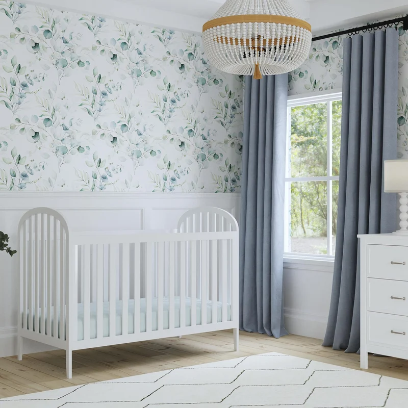 Couchette Convertible 3-en-1 Beau - Blanc