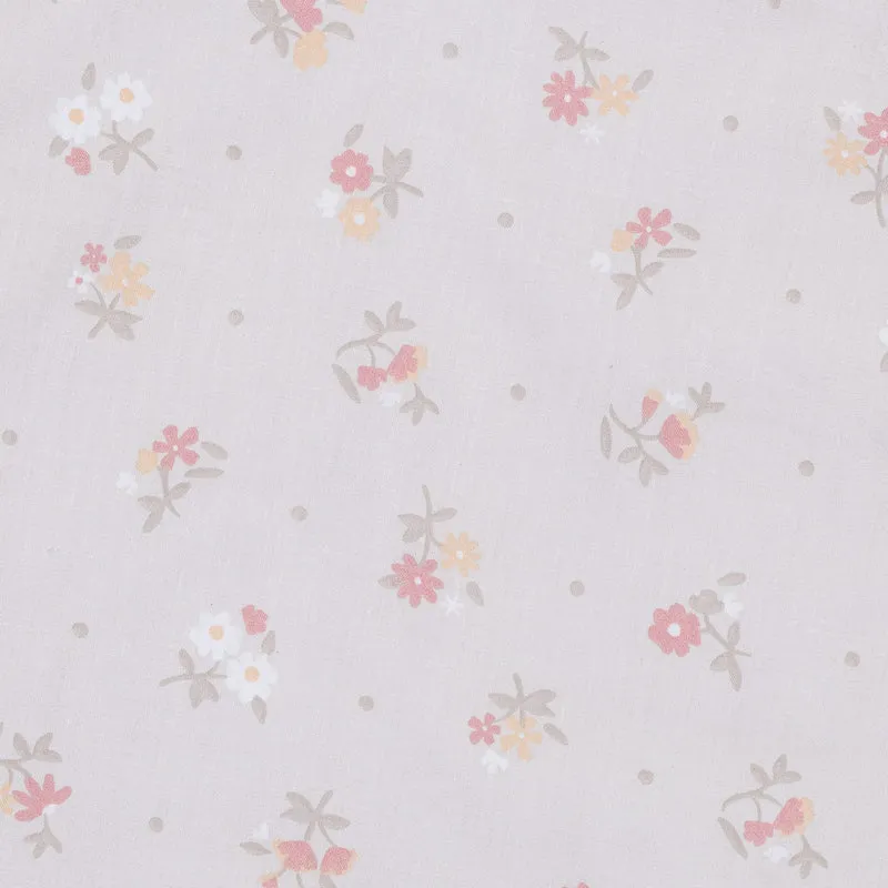 Drap Contour pour Lit de Bébé - Fleurs